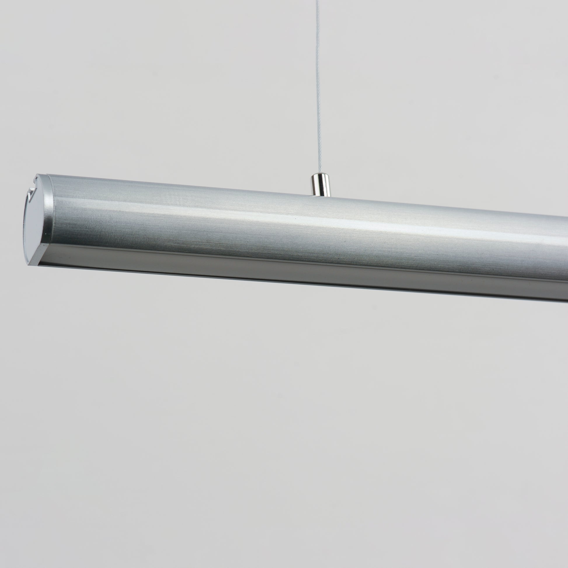 Continuum 48" LED Pendant Satin Aluminum by ET2