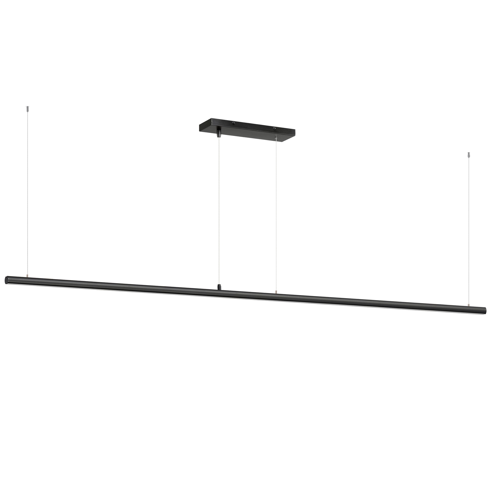 Continuum 96" LED Pendant Black by ET2