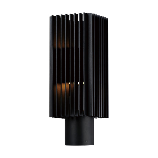Rampart LED Outdoor Post Mount Black by ET2