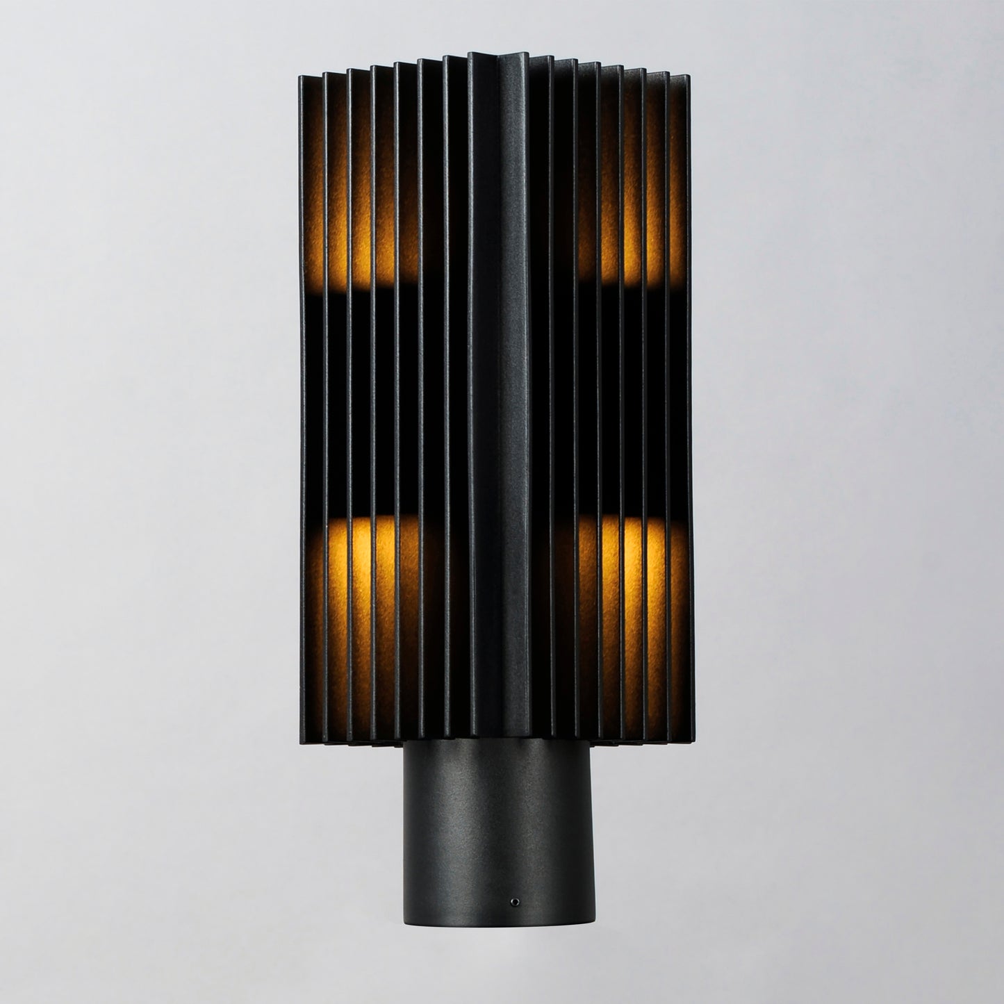 Rampart LED Outdoor Post Mount Black by ET2