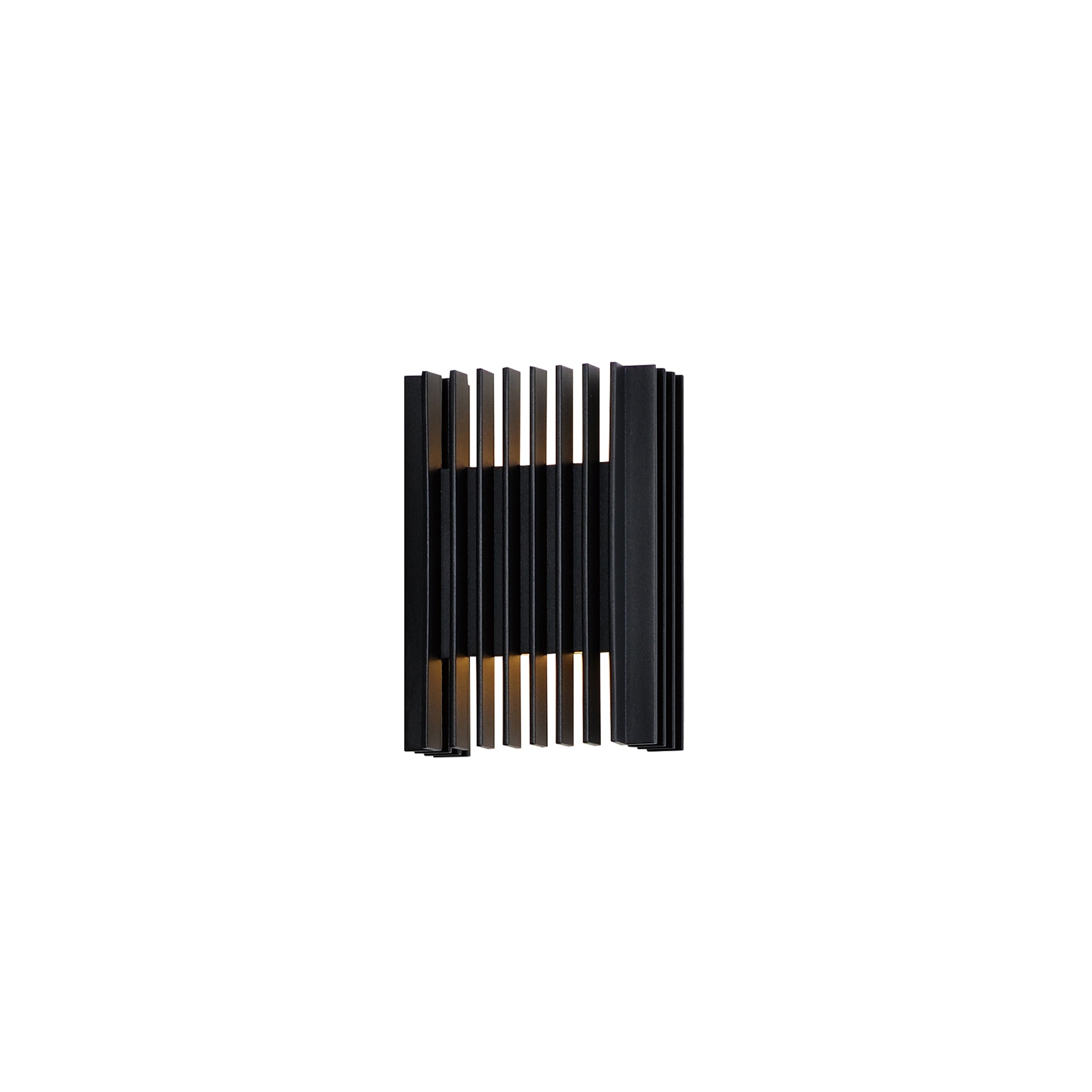 Rampart Small LED Outdoor Wall Sconce Black by ET2