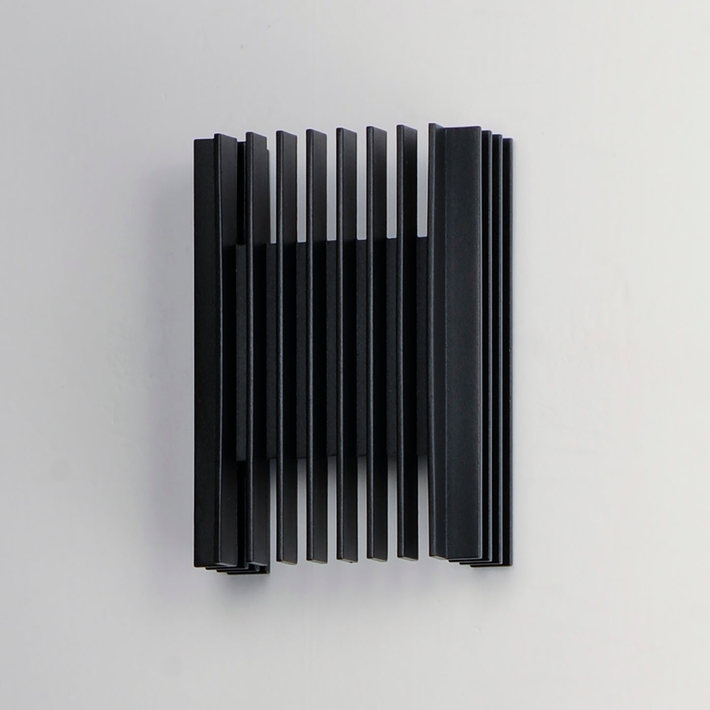 Rampart Small LED Outdoor Wall Sconce Black by ET2