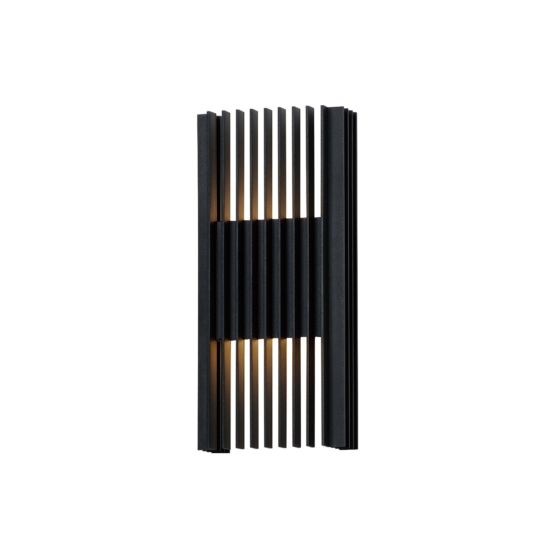 Rampart Large LED Outdoor Wall Sconce Black by ET2