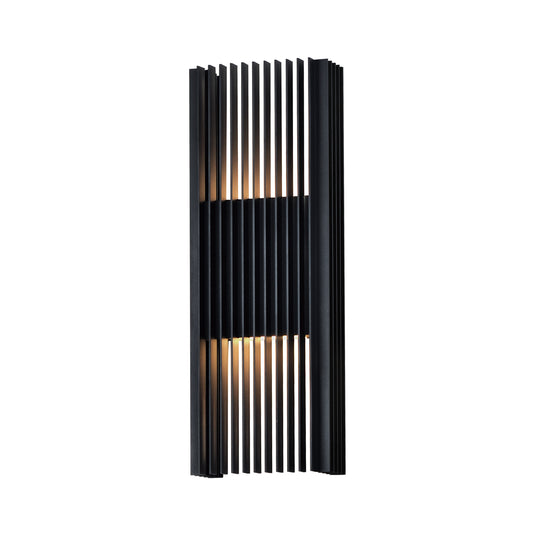 Rampart Large LED Outdoor Wall Sconce Black by ET2