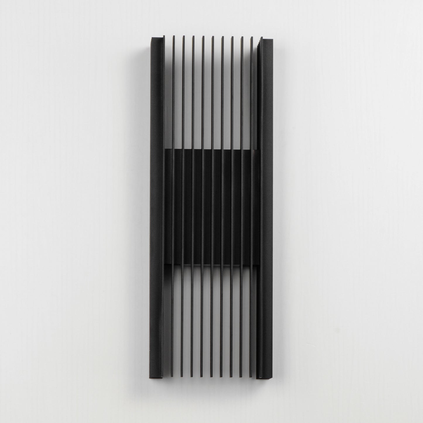Rampart Large LED Outdoor Wall Sconce Black by ET2