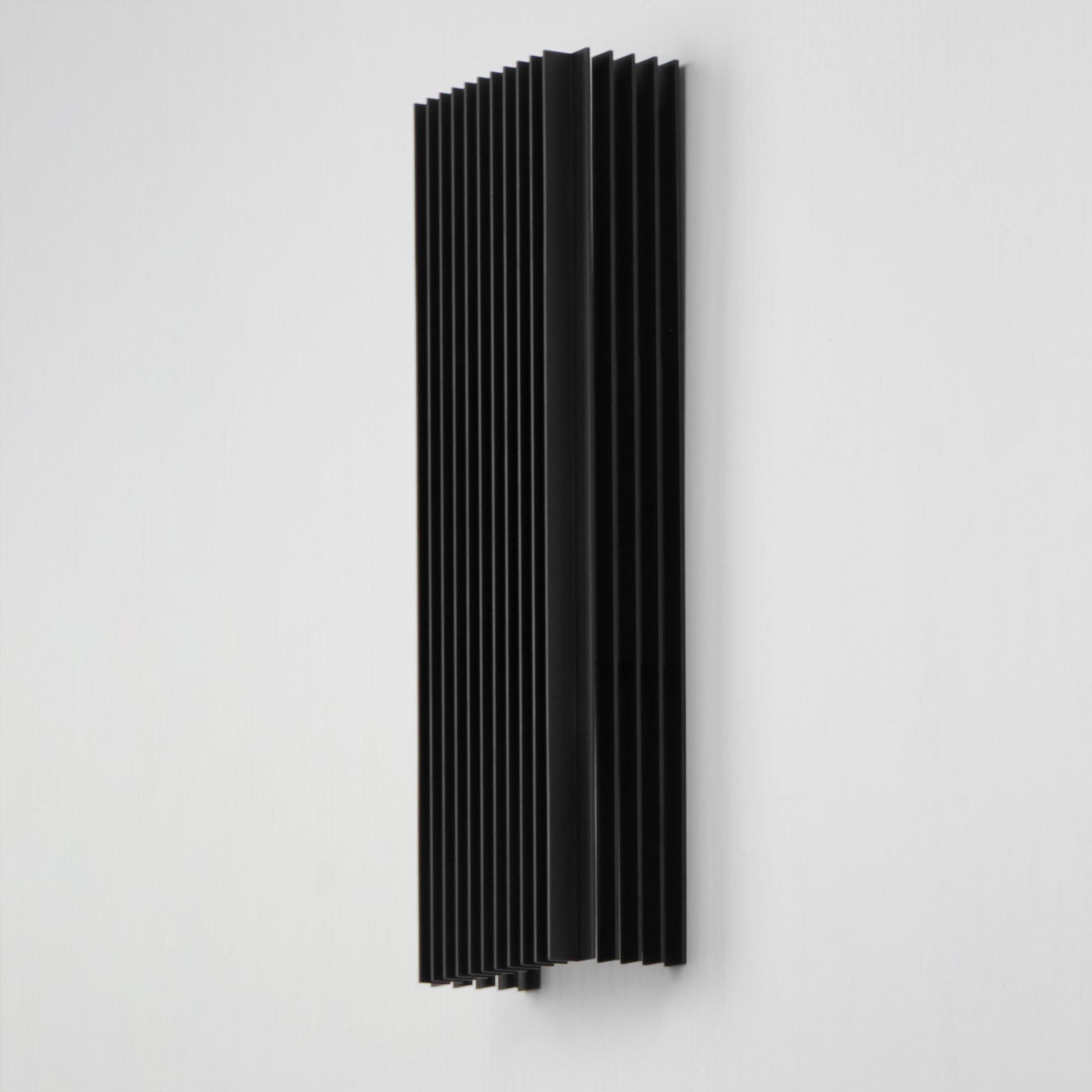 Rampart Large LED Outdoor Wall Sconce Black by ET2
