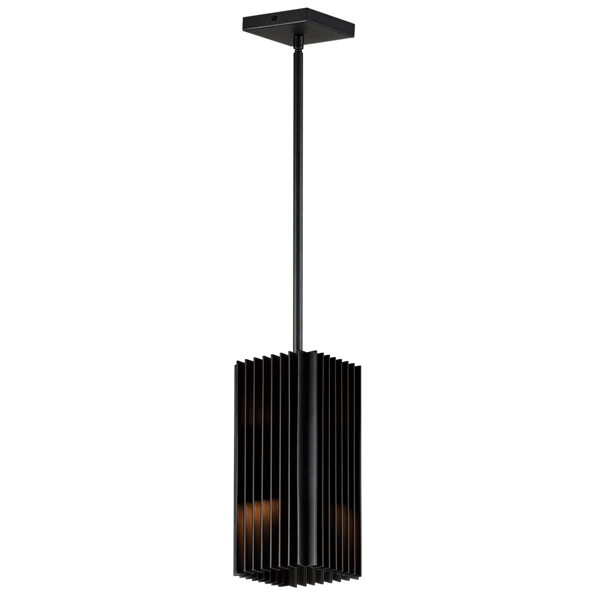 Rampart LED Outdoor Pendant Black by ET2