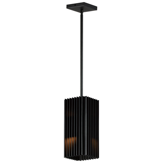 Rampart LED Outdoor Pendant Black by ET2
