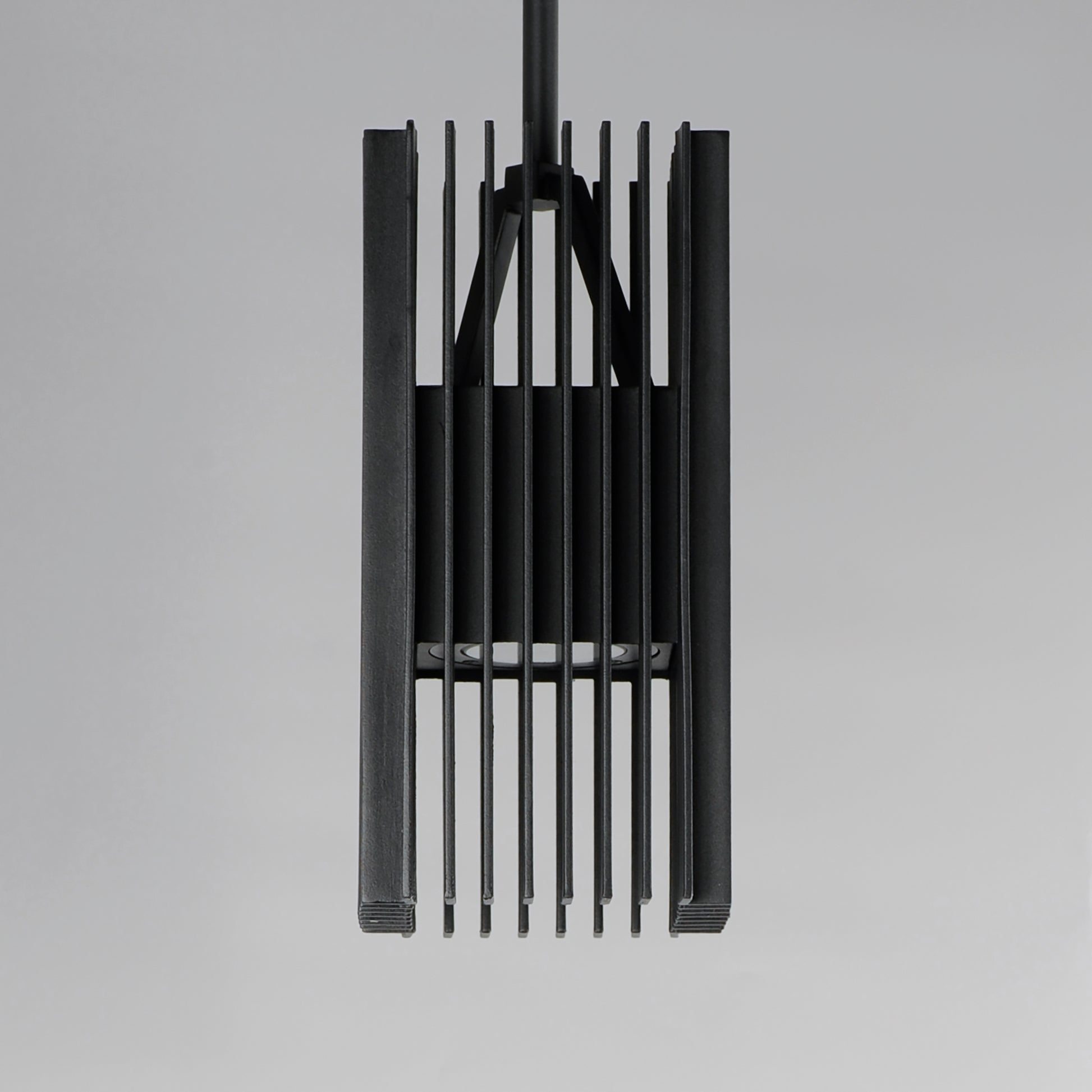Rampart LED Outdoor Pendant Black by ET2