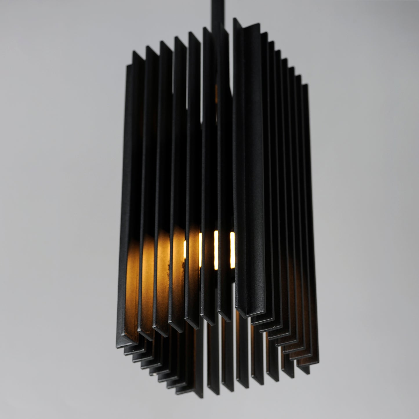 Rampart LED Outdoor Pendant Black by ET2