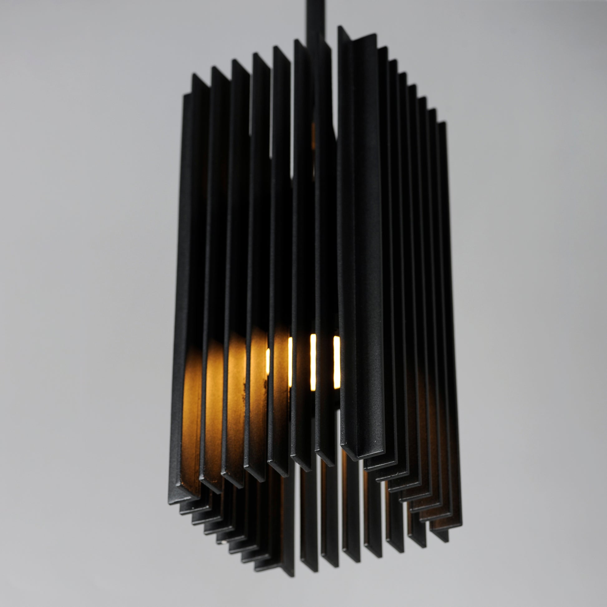 Rampart LED Outdoor Pendant Black by ET2