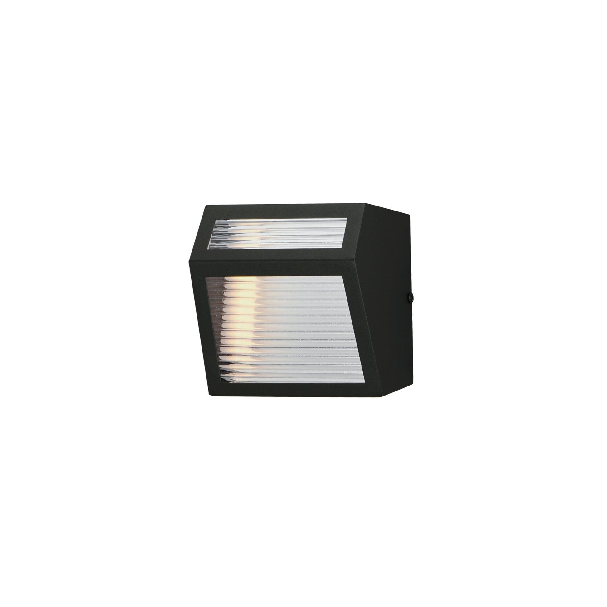 Totem Small Outdoor LED Sconce Black by ET2