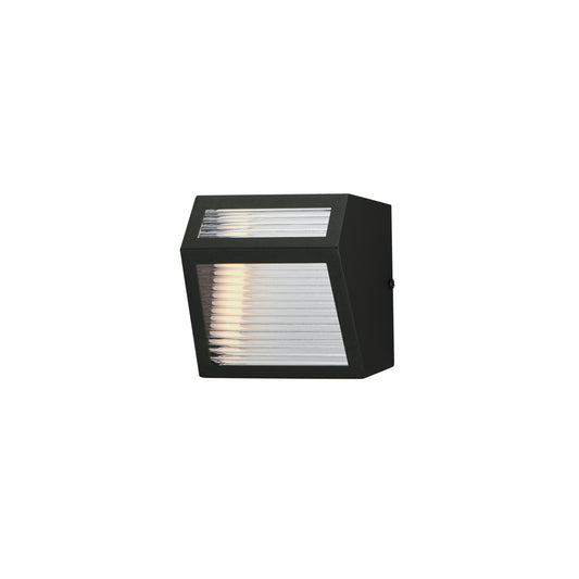 Totem Small Outdoor LED Sconce Black by ET2