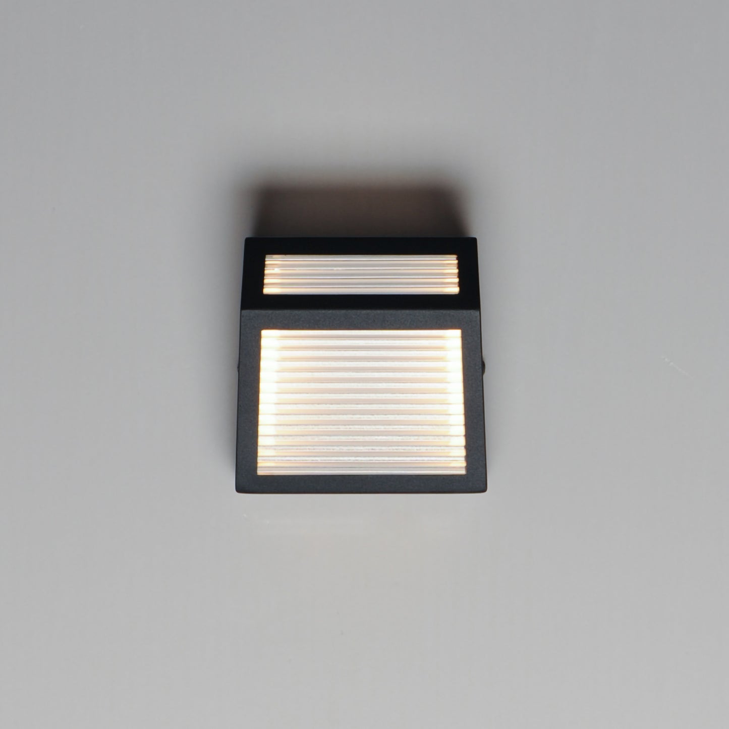 Totem Small Outdoor LED Sconce Black by ET2