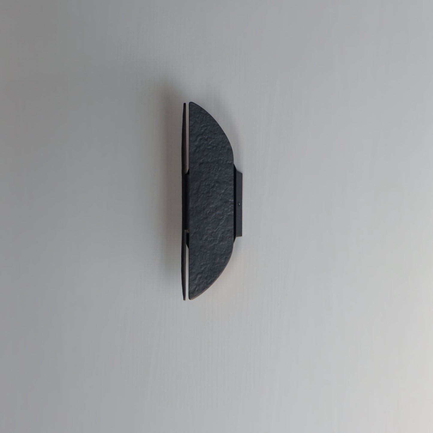 Tectonic 14" Outdoor LED Sconce Black/Antique Brass by ET2