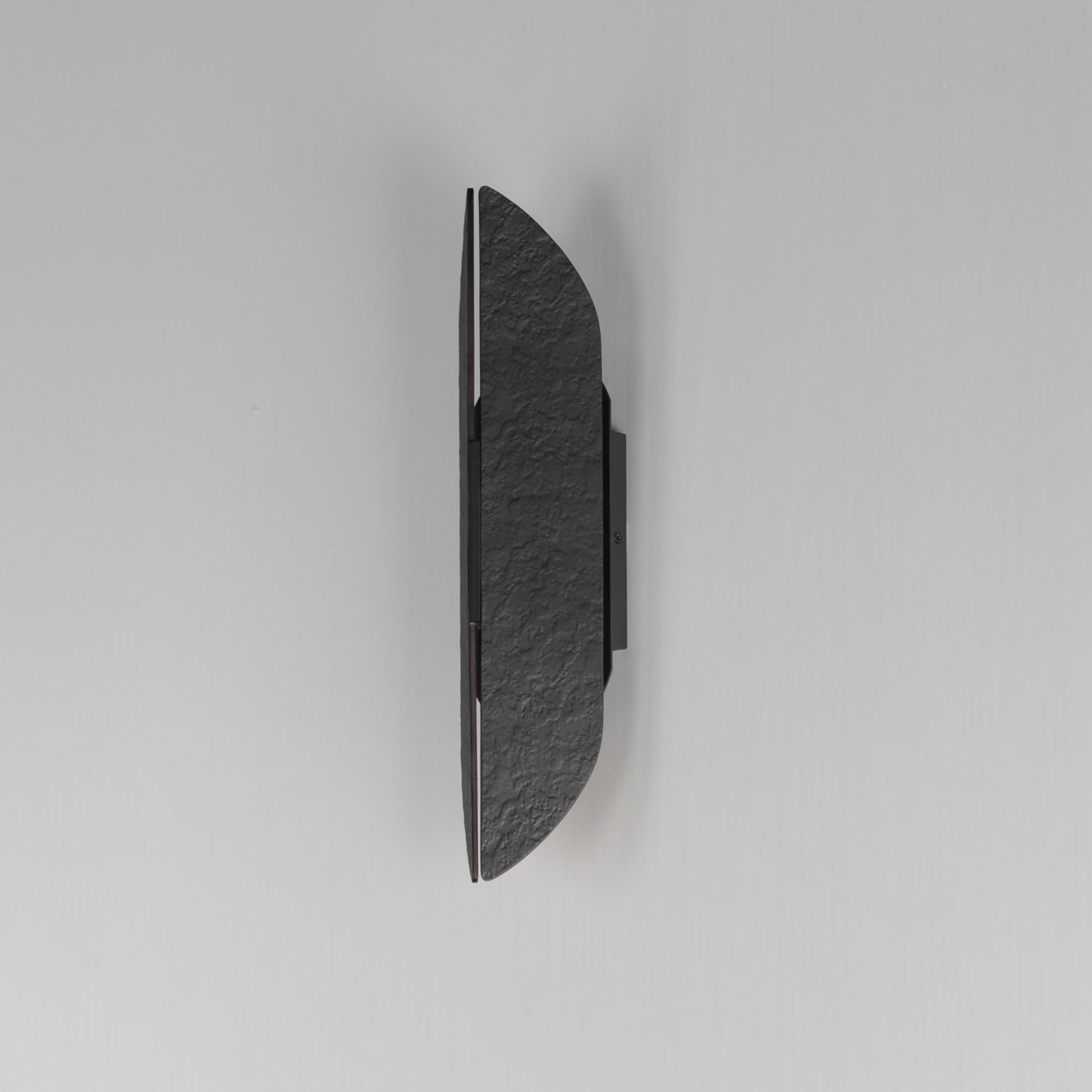 Tectonic 18" Outdoor LED Sconce Black/Antique Brass by ET2