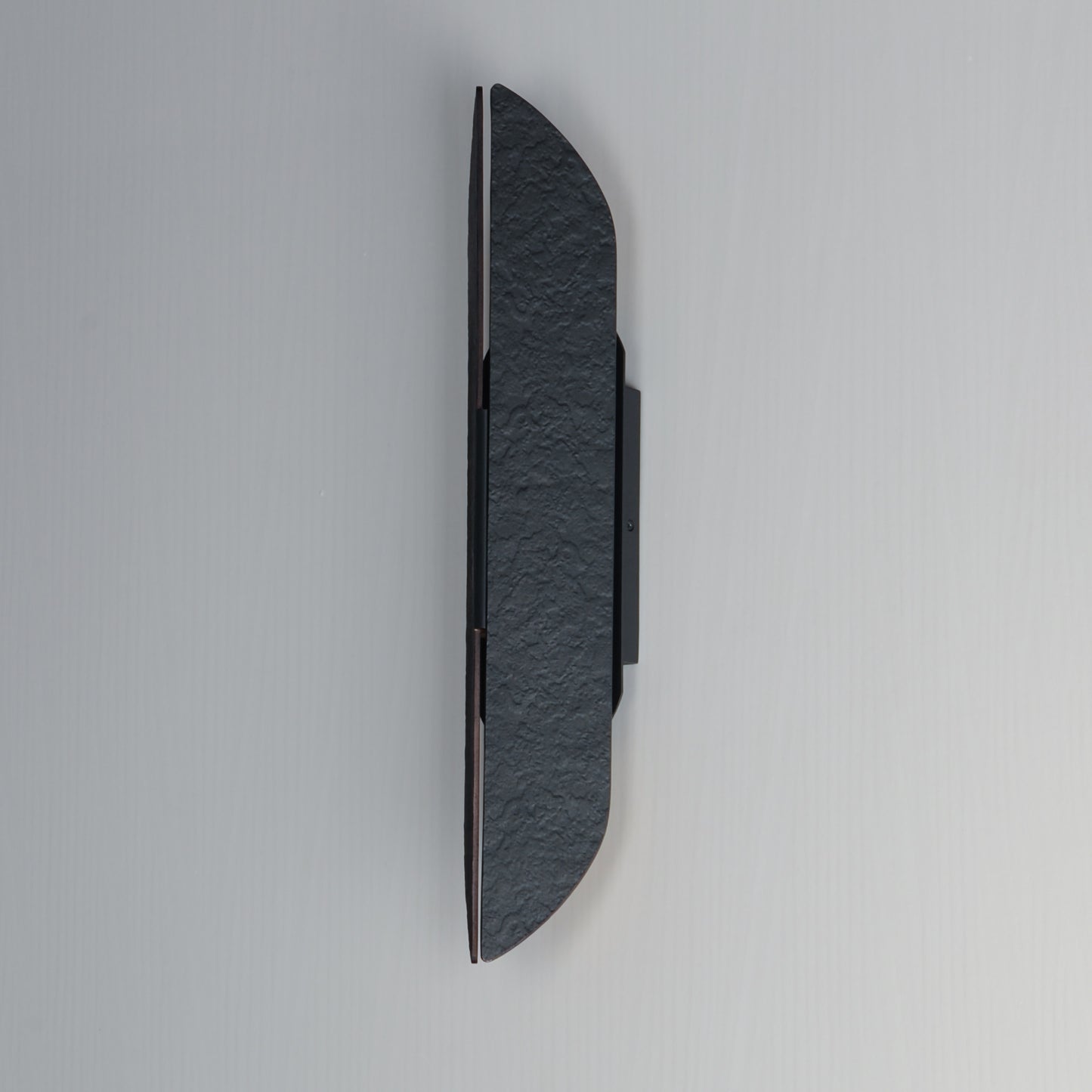 Tectonic 22" Outdoor LED Sconce Black/Antique Brass by ET2