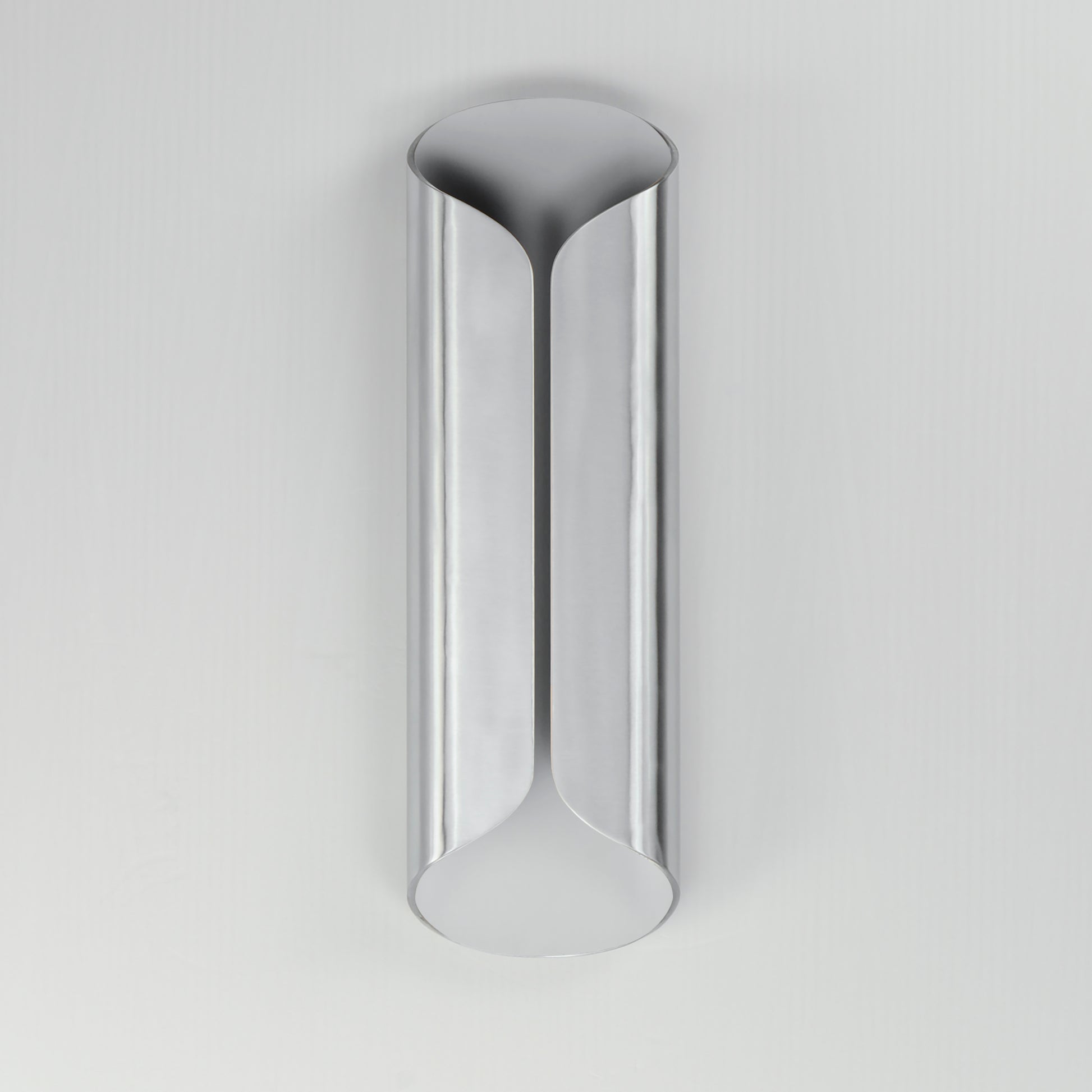 Folio 20" LED Outdoor Wall Sconce Satin Aluminum/White by ET2