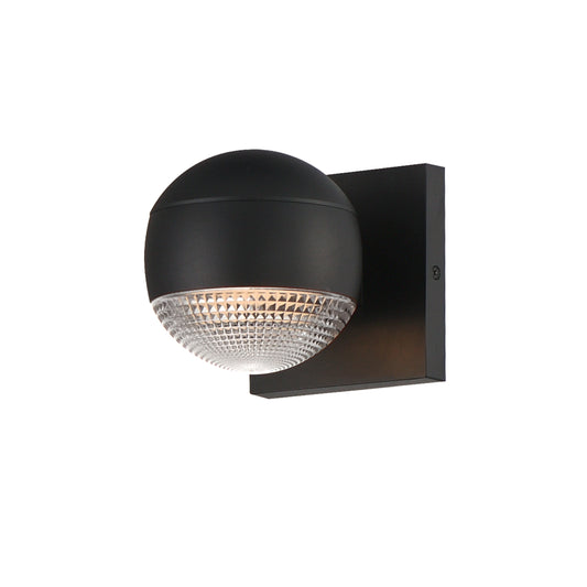 Modular LED Outdoor Sconce Black by ET2