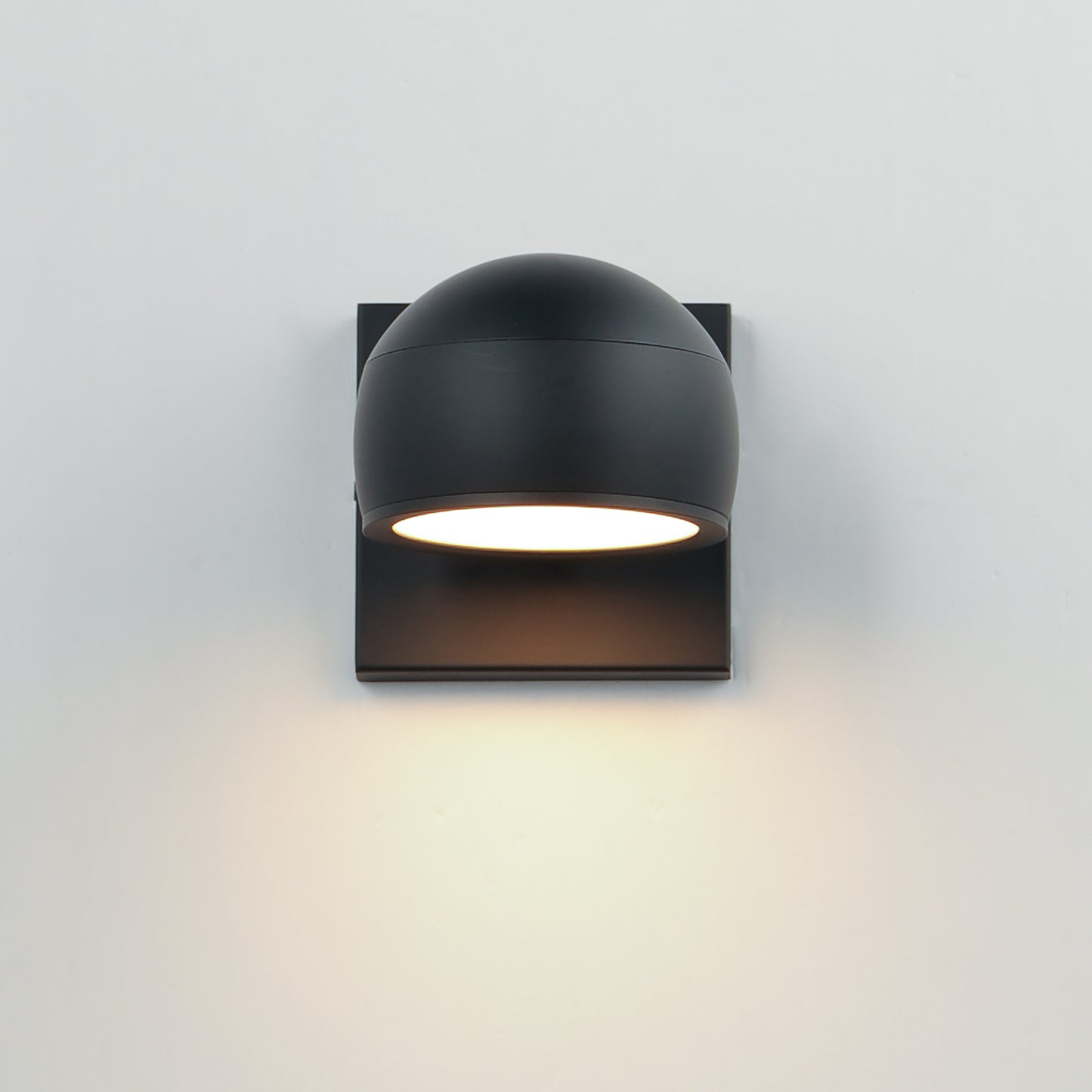Modular Dome LED Sconce Black by ET2