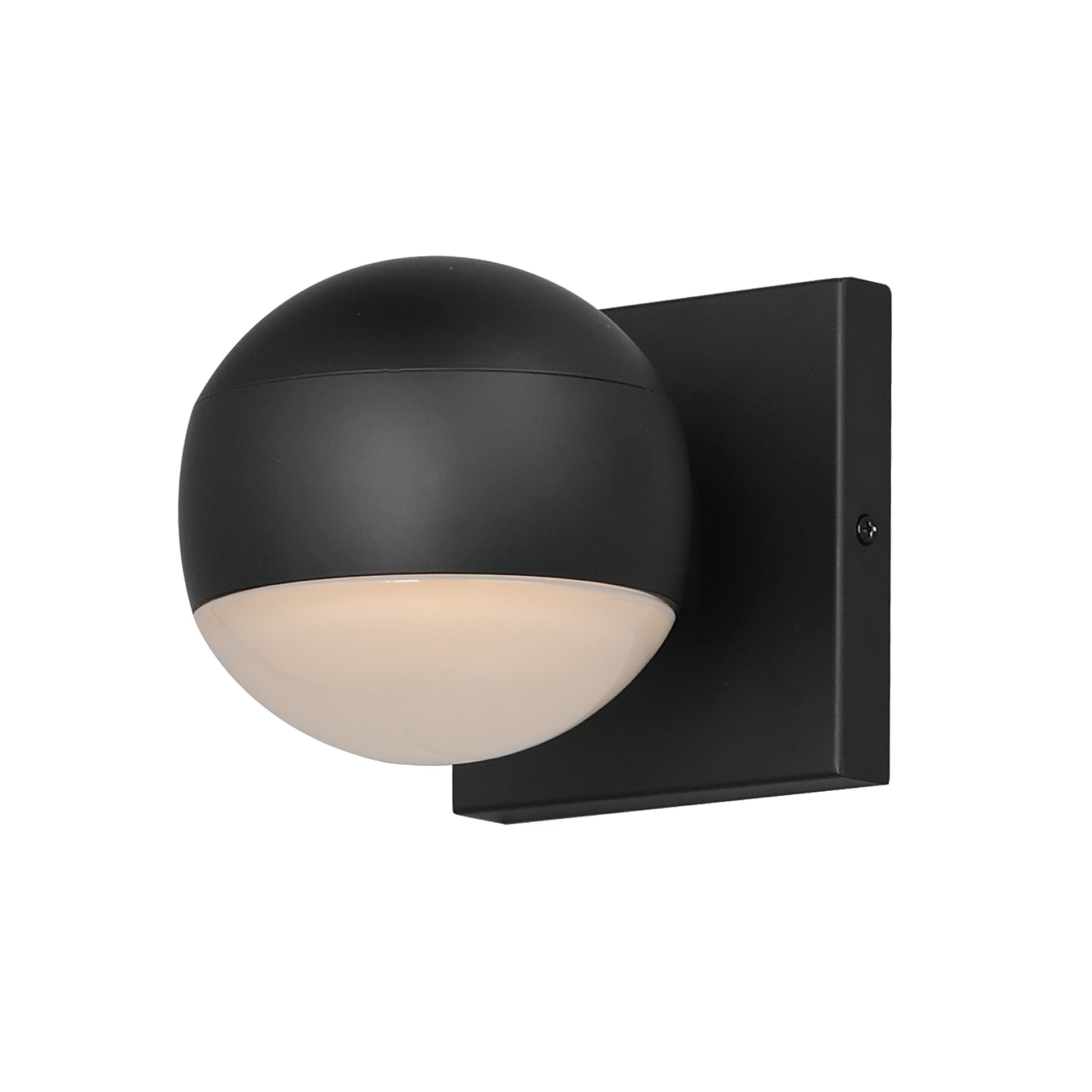 Modular Globe LED Sconce Black by ET2