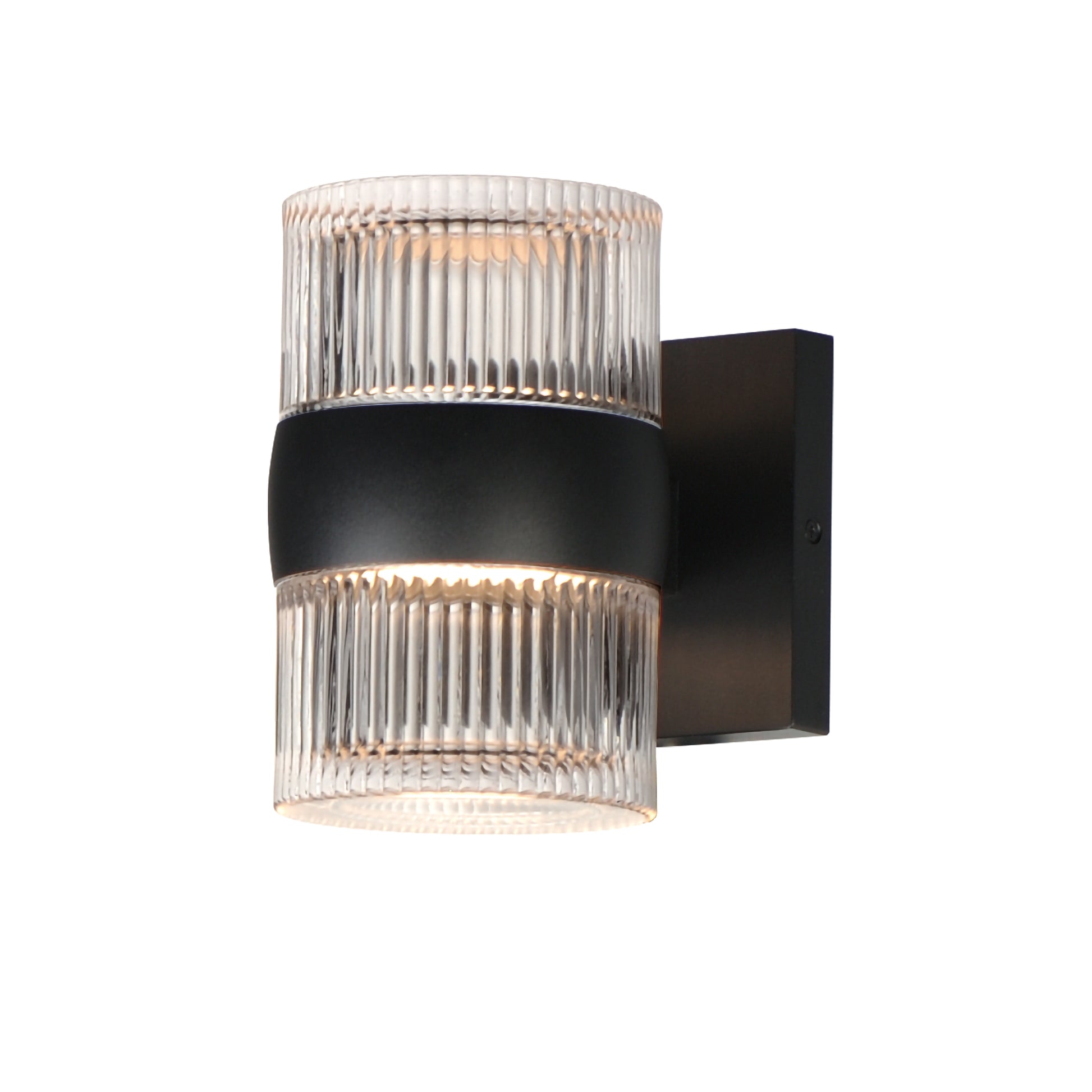 Modular 2-Light LED Outdoor Black by ET2