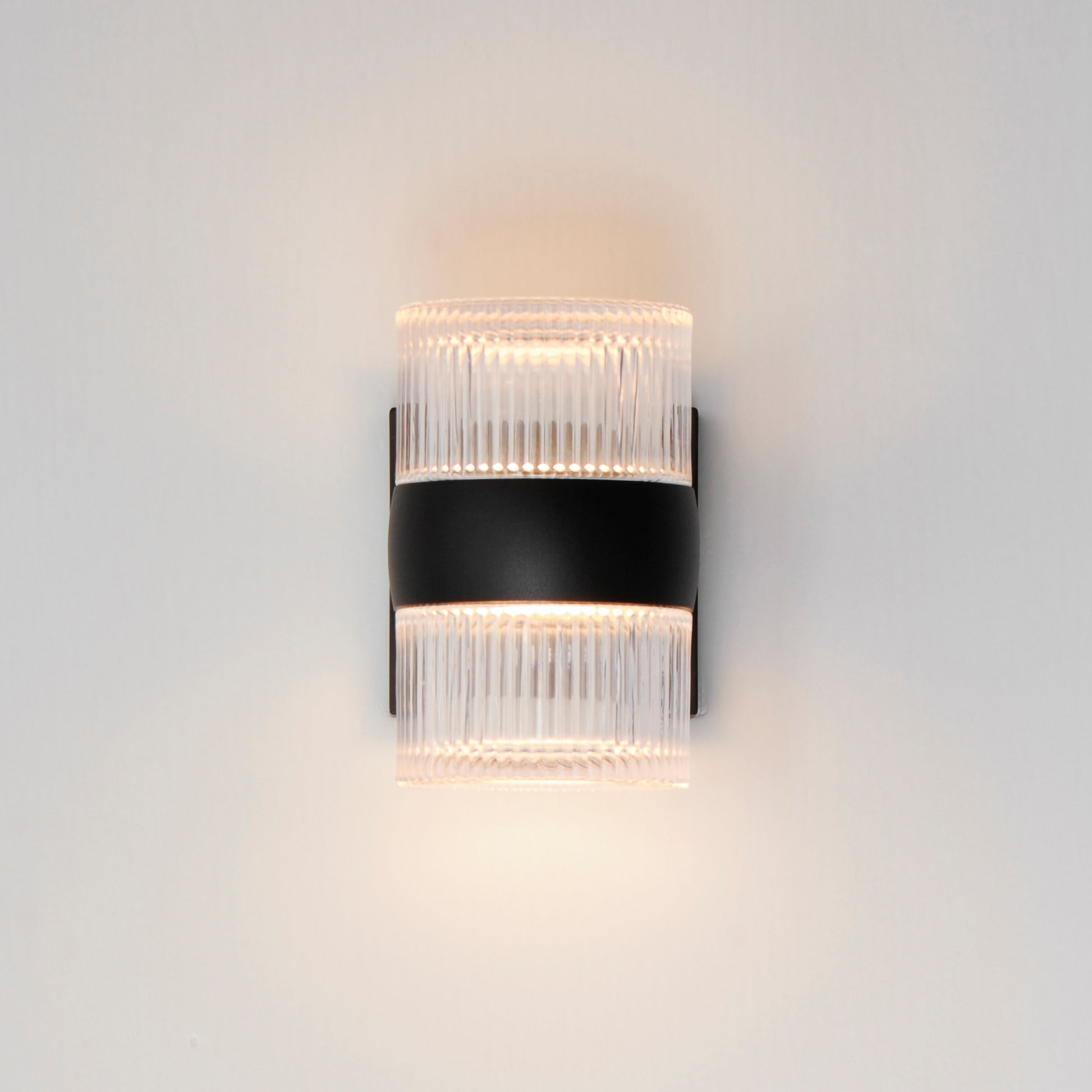 Modular 2-Light LED Outdoor Black by ET2