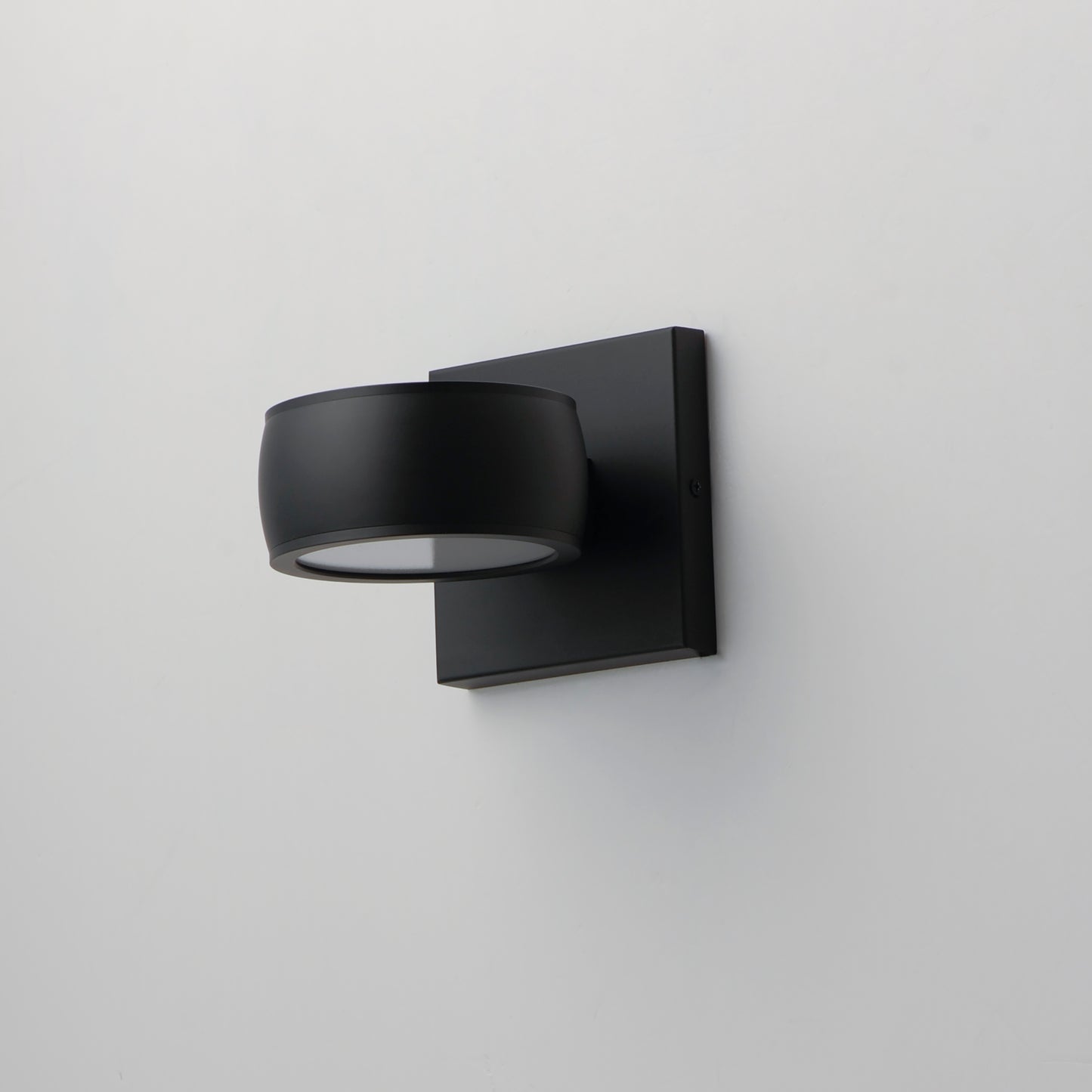 Modular 2-Light LED Outdoor Wall Sconce Black by ET2