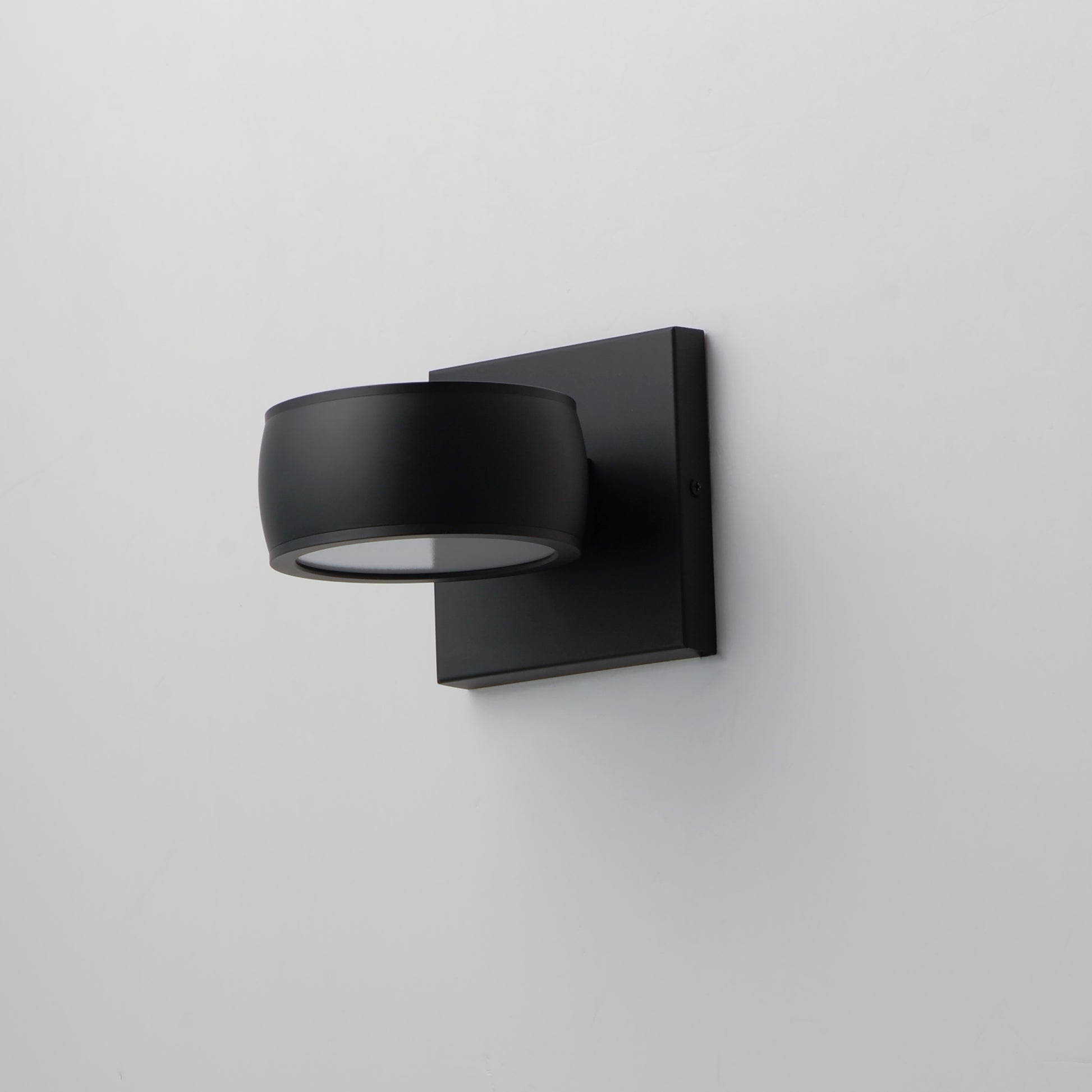 Modular 2-Light LED Outdoor Wall Sconce Black by ET2