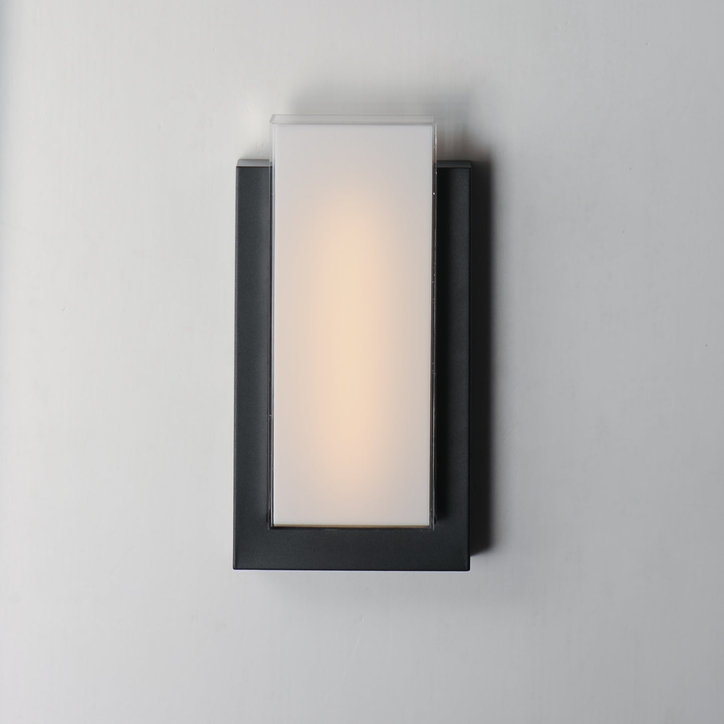 Tower Small LED Outdoor Wall Sconce Black by ET2
