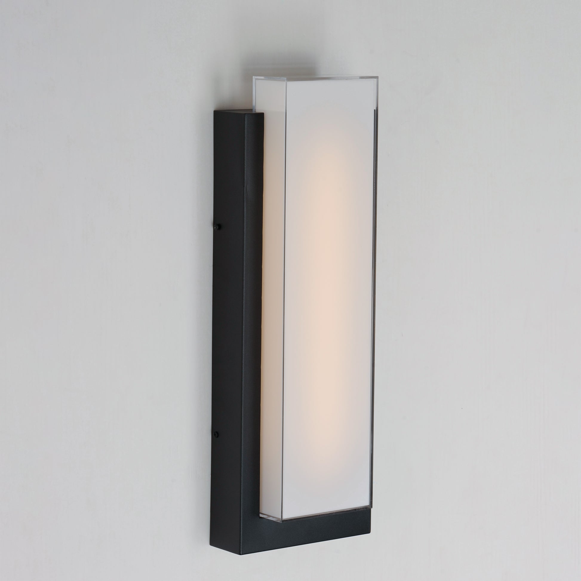 Tower Large LED Outdoor Wall Sconce Black by ET2