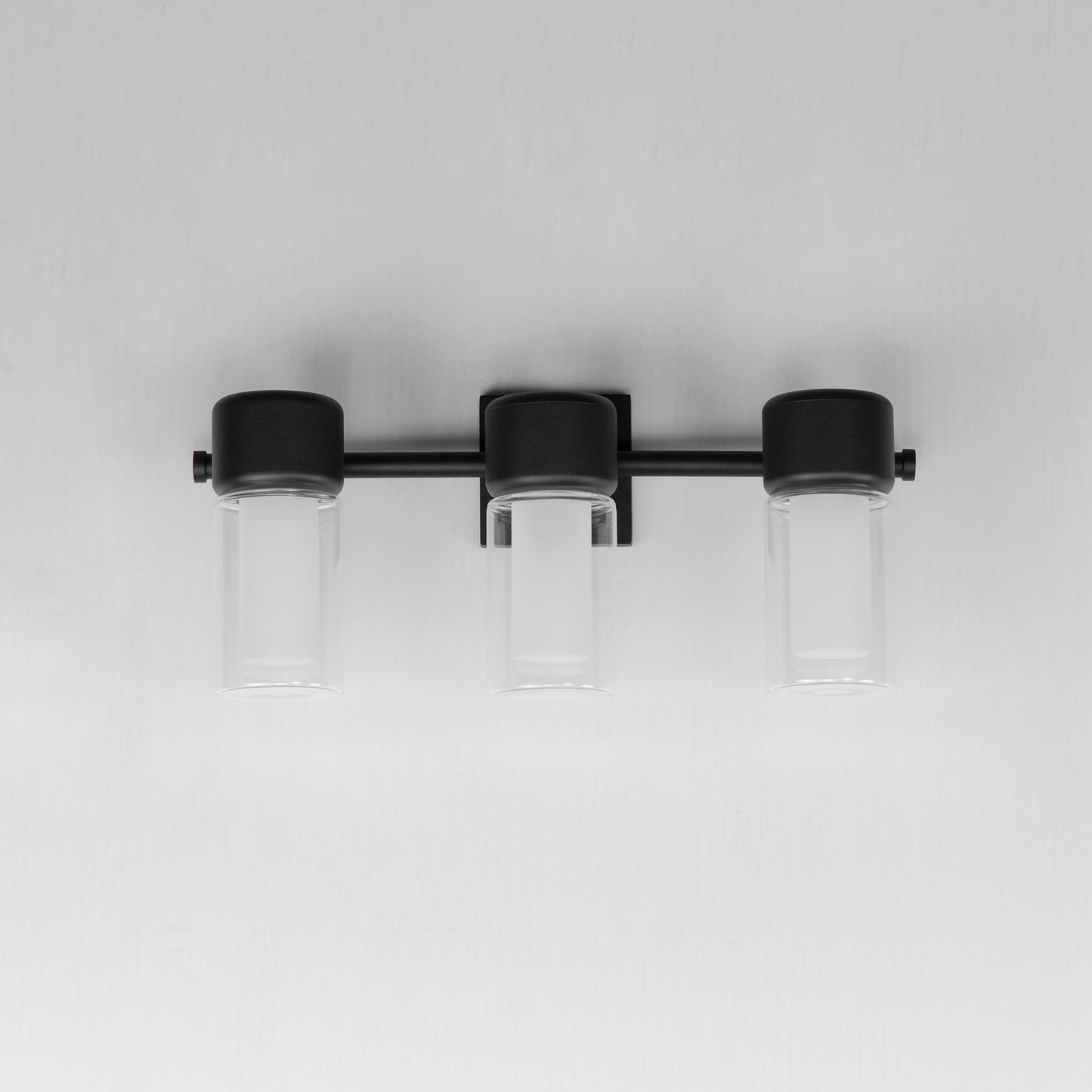 Dram 3-Light LED Bath Sconce Black by ET2
