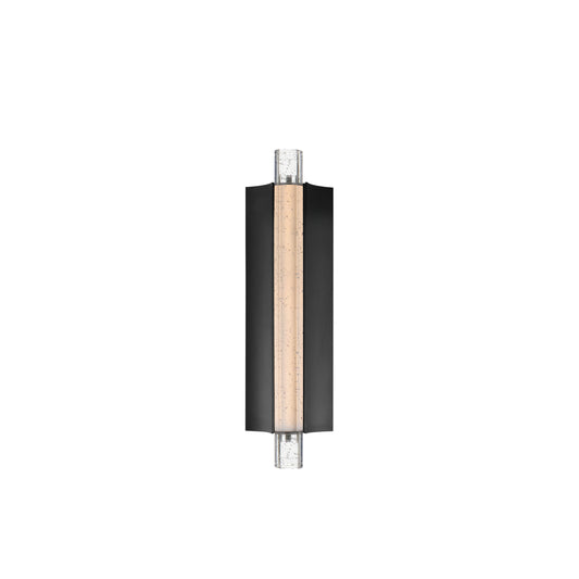 Hyperion Outdoor 18" LED Outdoor Wall Sconce Black by ET2