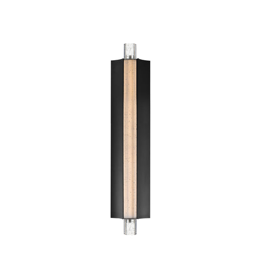 Hyperion 24"LED Wall Sconce Black by ET2