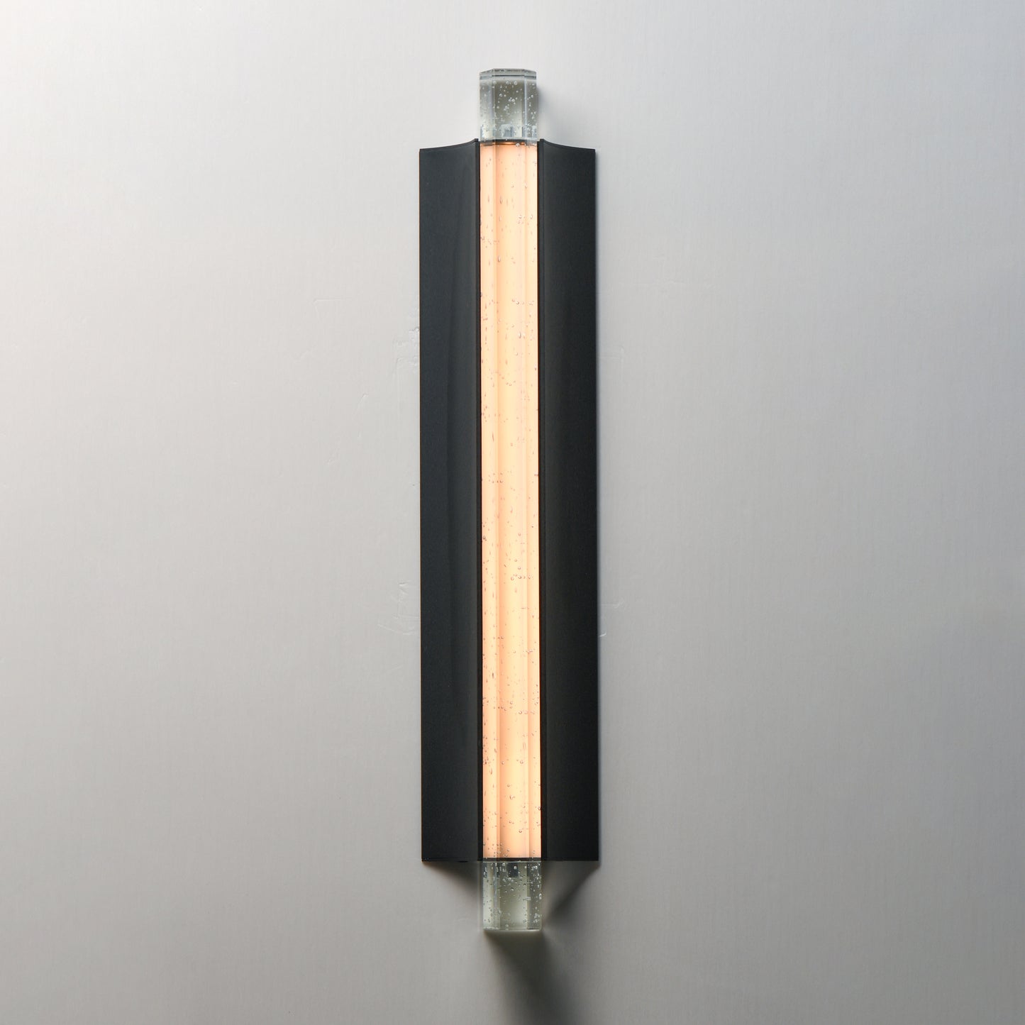 Hyperion 24"LED Wall Sconce Black by ET2