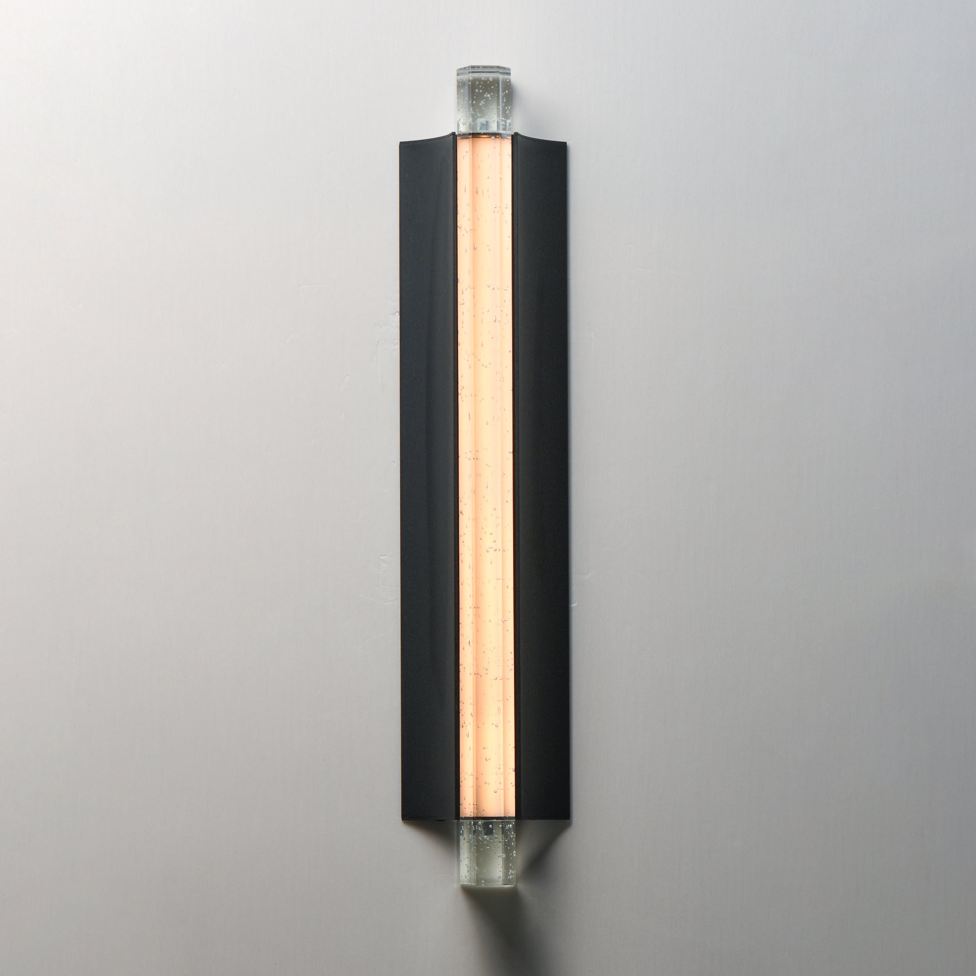 Hyperion 24"LED Wall Sconce Black by ET2