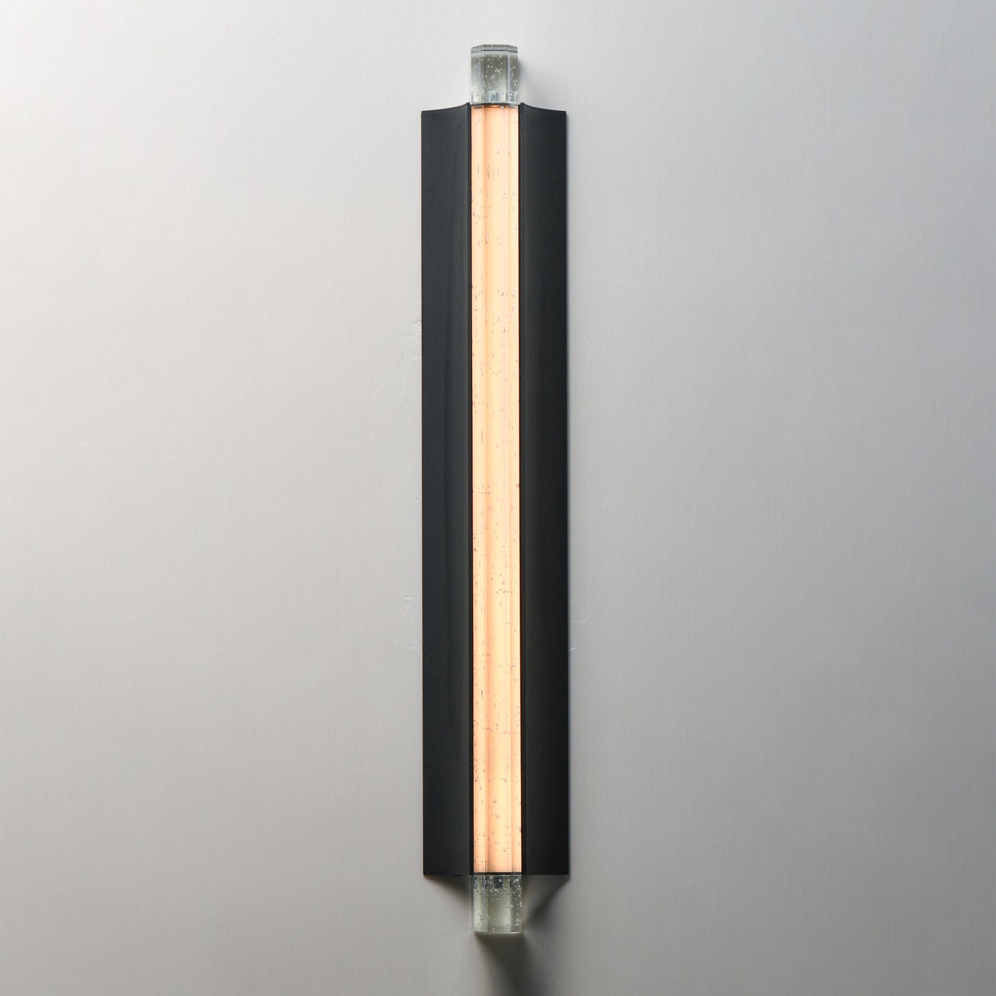 Hyperion 30"LED Wall Sconce Black by ET2