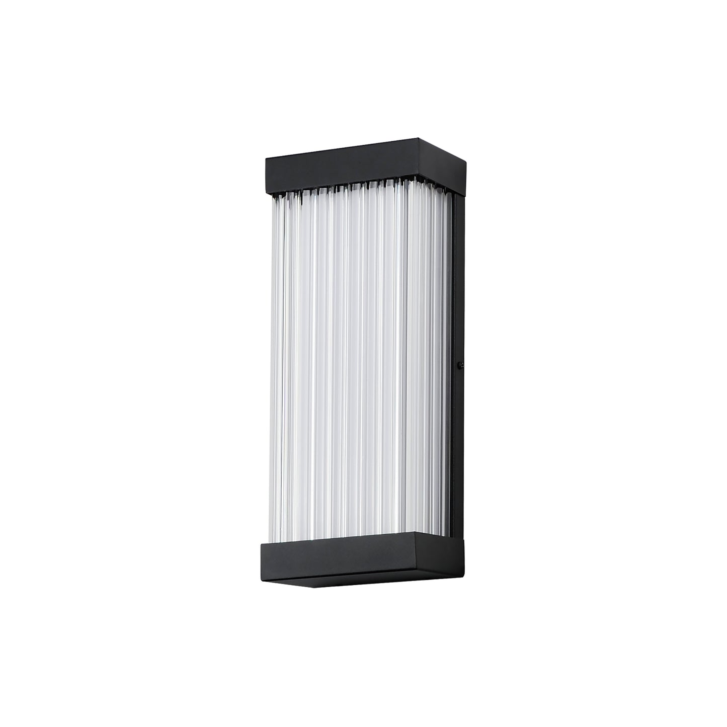 Acropolis 14" LED Outdoor Sconce Black by ET2