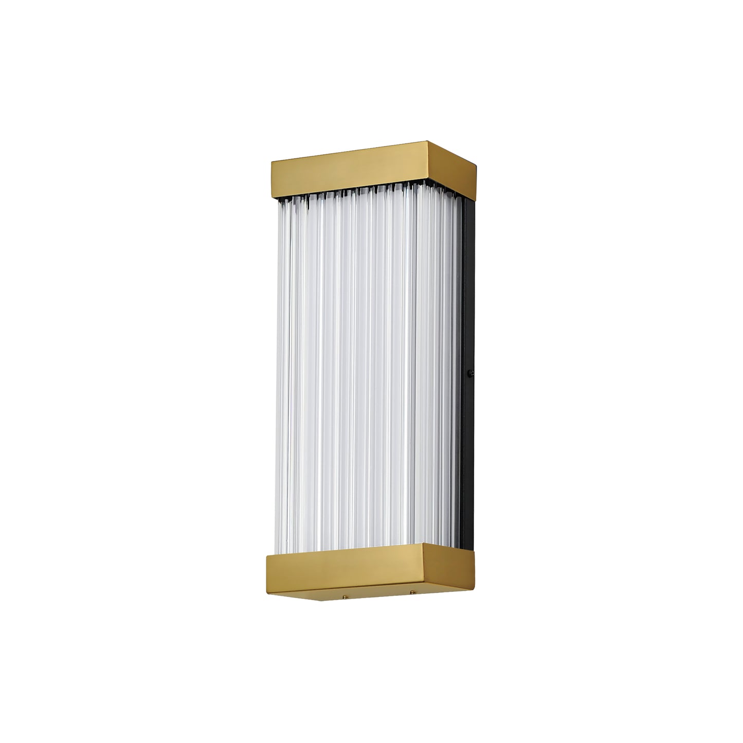 Acropolis 14" LED Outdoor Sconce Natural Aged Brass by ET2