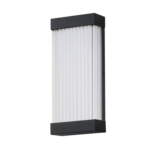 Acropolis 18" LED Outdoor Sconce Black by ET2