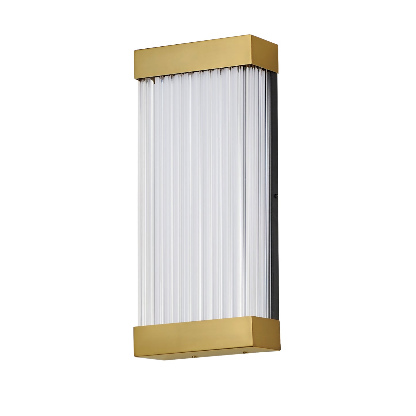 Acropolis 18" LED Outdoor Sconce Natural Aged Brass by ET2