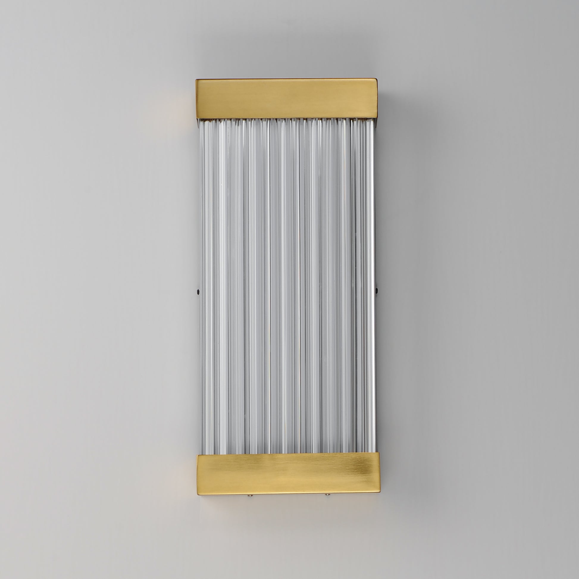 Acropolis 18" LED Outdoor Sconce Natural Aged Brass by ET2