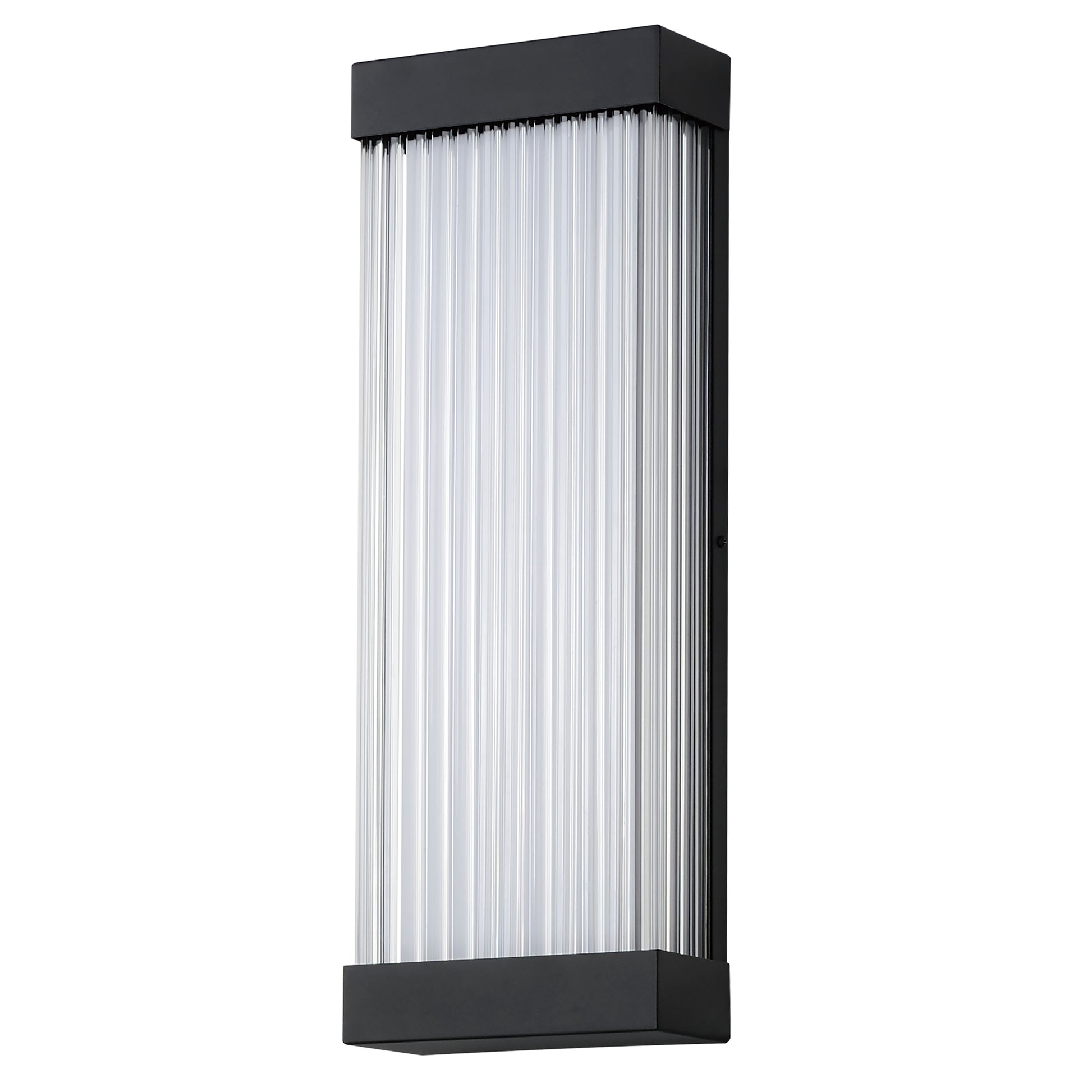 Acropolis 22" LED Outdoor Sconce Black by ET2
