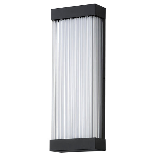 Acropolis 22" LED Outdoor Sconce Black by ET2