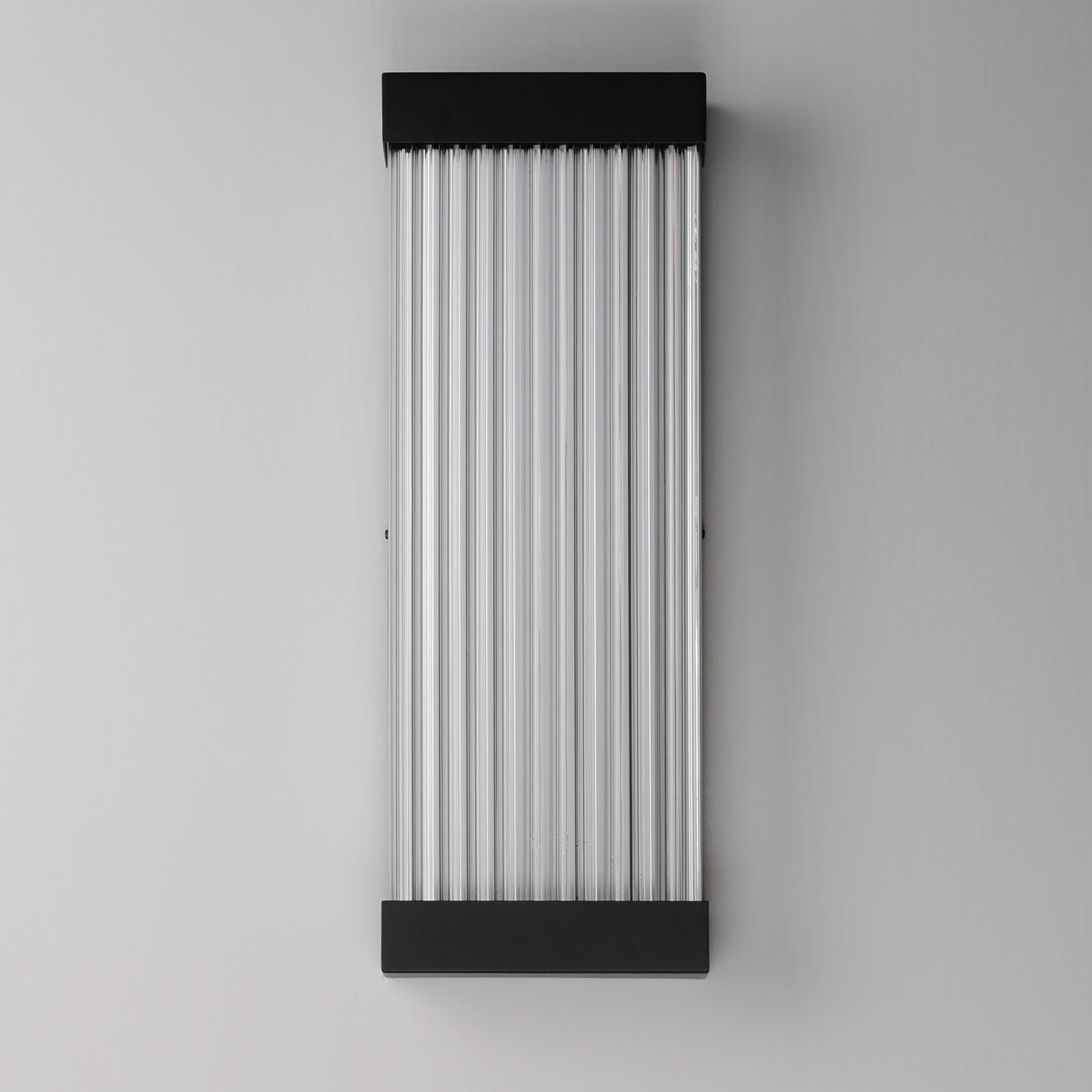Acropolis 22" LED Outdoor Sconce Black by ET2