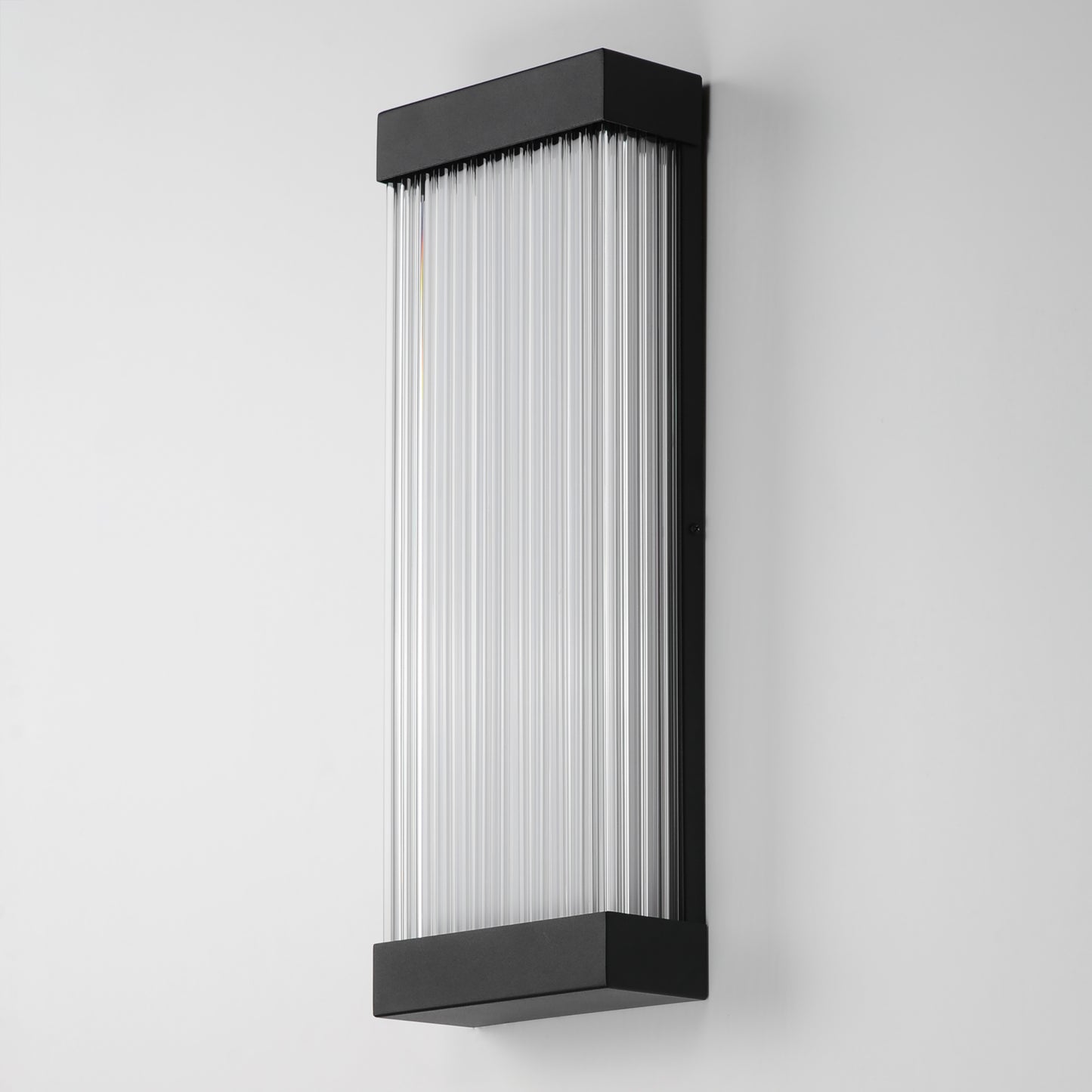 Acropolis 22" LED Outdoor Sconce Black by ET2