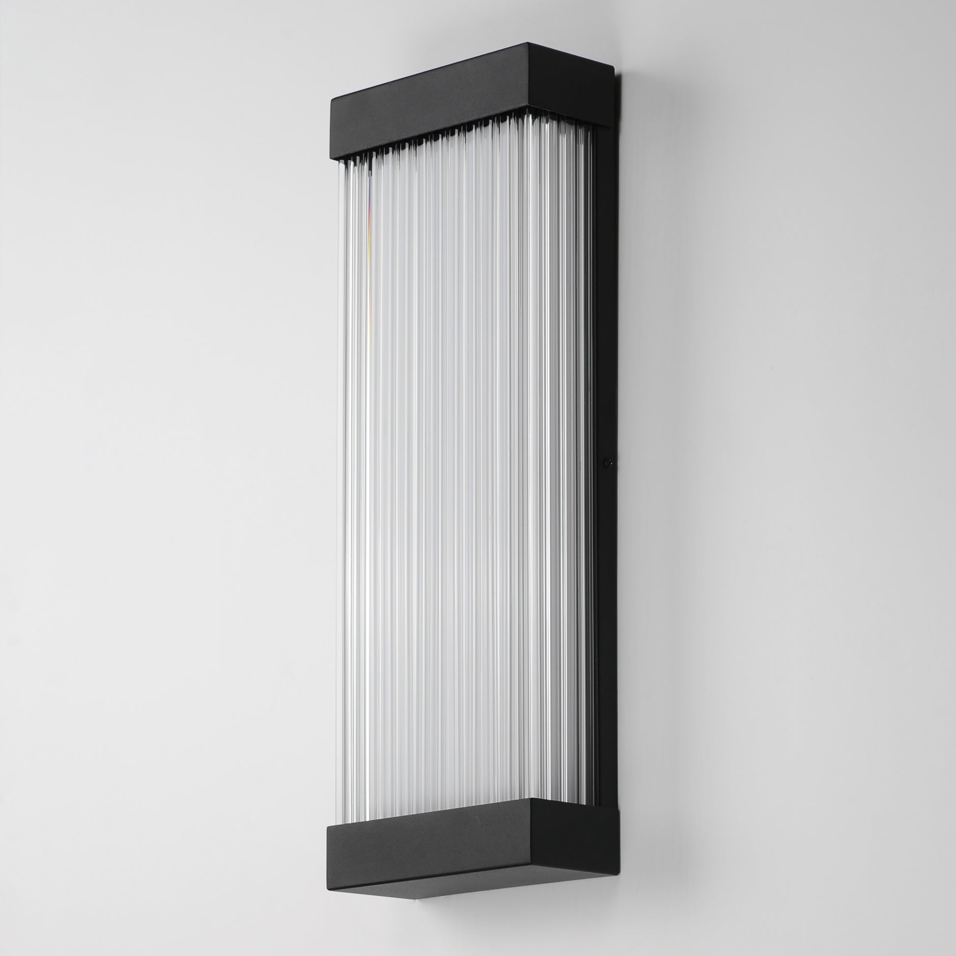 Acropolis 22" LED Outdoor Sconce Black by ET2