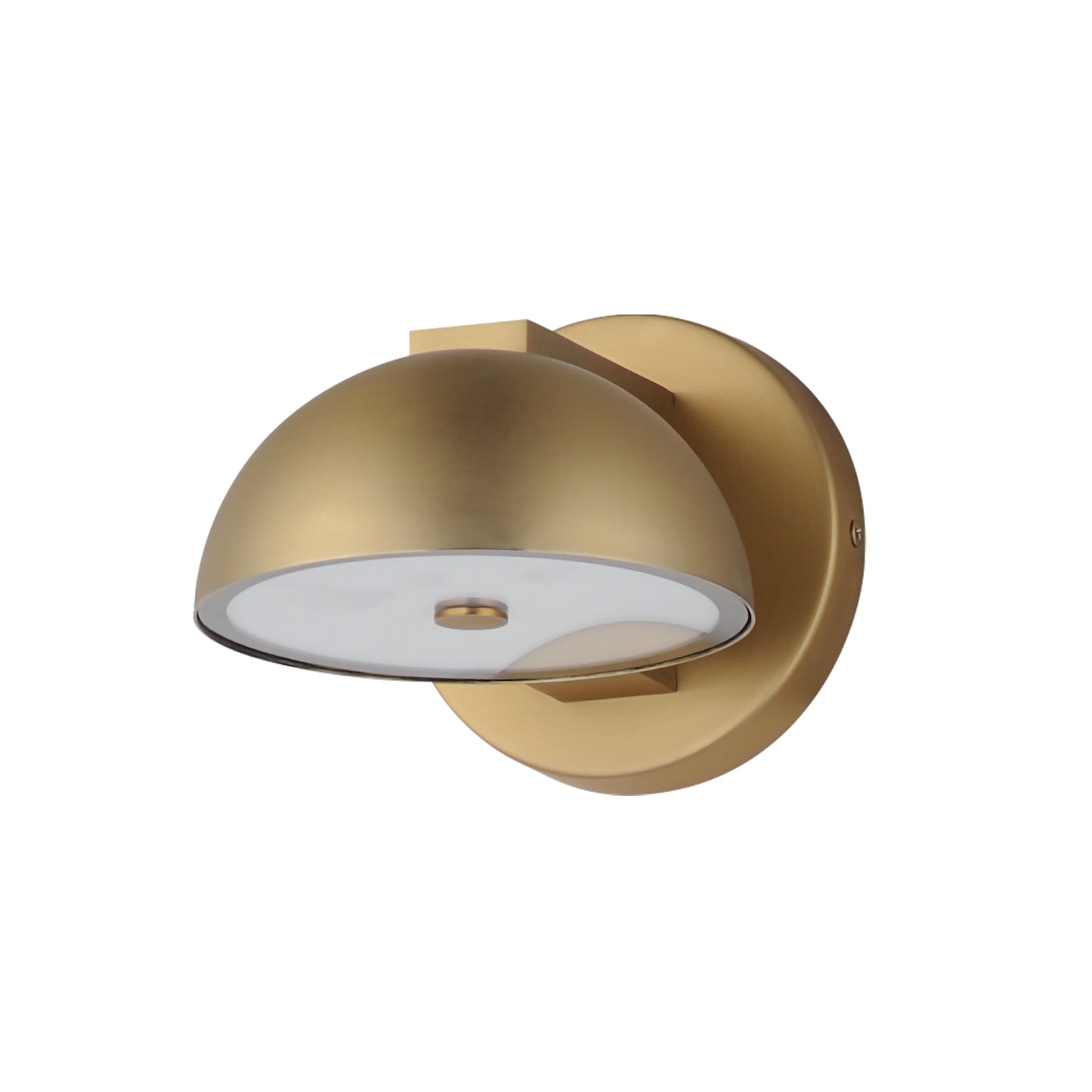 Cauldron 6" LED Wall Sconce Gold by ET2