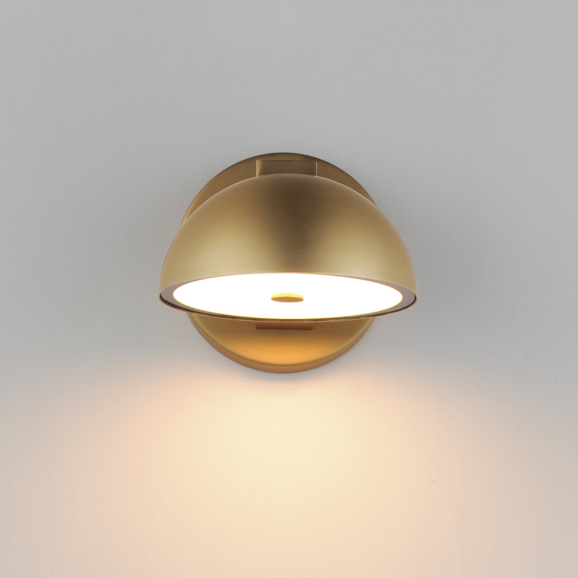Cauldron 6" LED Wall Sconce Gold by ET2