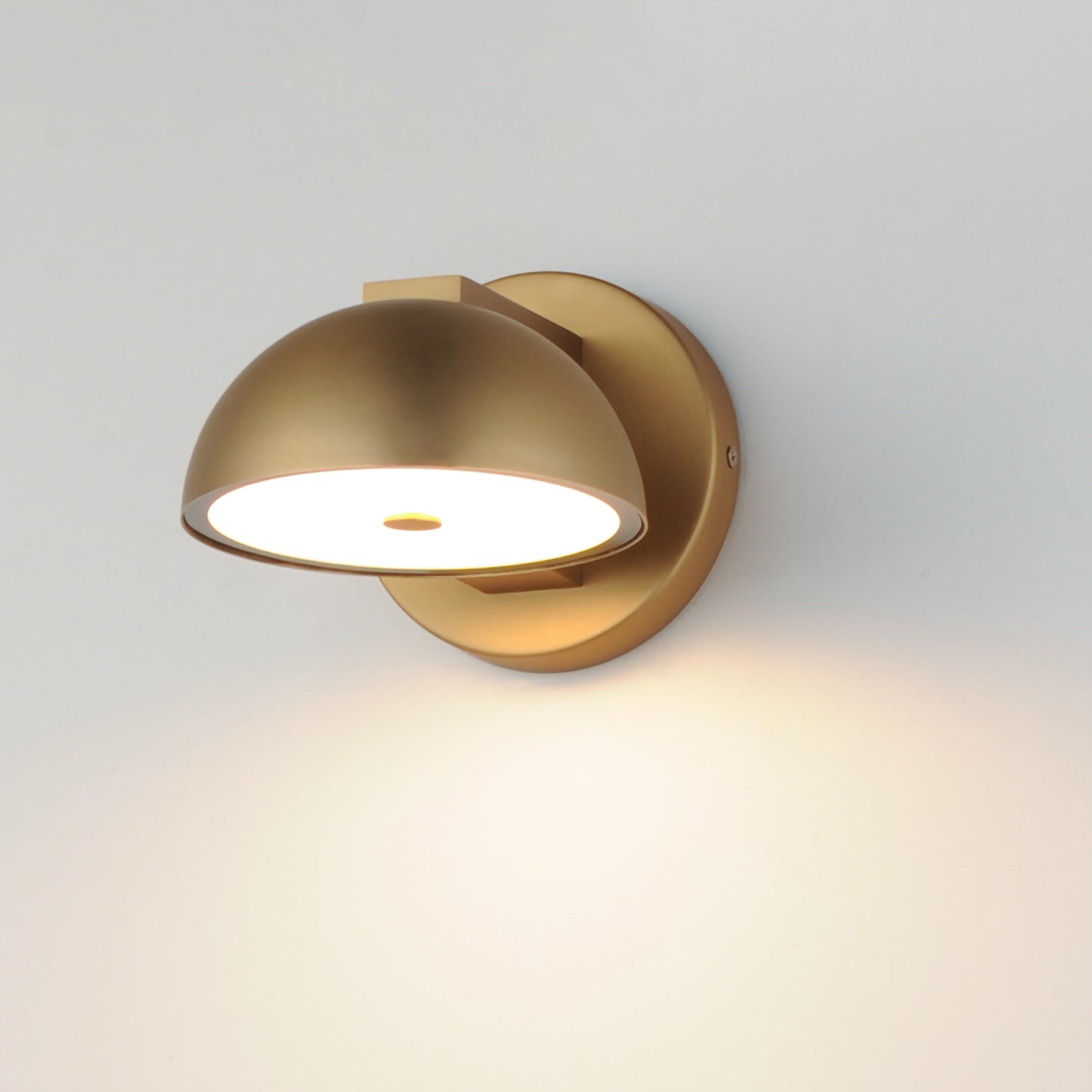 Cauldron 6" LED Wall Sconce Gold by ET2